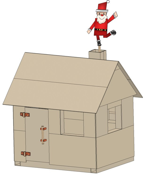 CORI Gingerbread House Kit CAD image