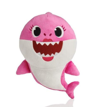 baby shark singing plush toy