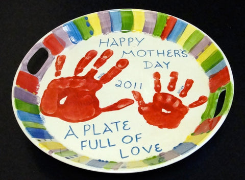 Fathers Day Plate Painting Adult Art Classes Kids Art Classes
