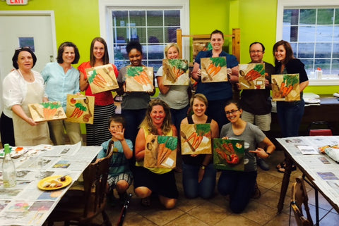 Collaboration with The Swamp Rabbit Cafe & Grocery | Adult Art Classes ...