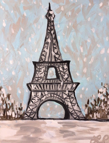 Paris in the Snow