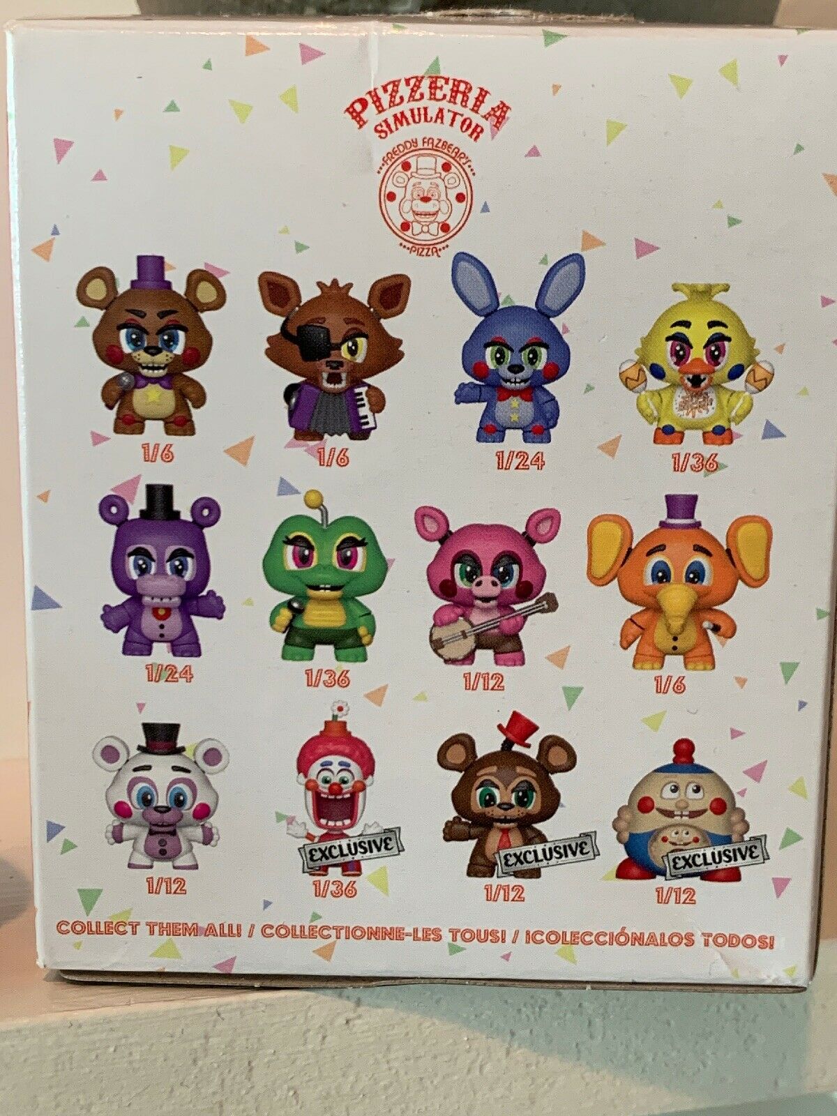 fnaf pizzeria simulator mystery minis target