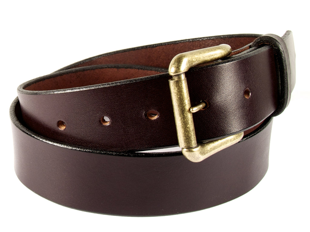 Chocolate Brown Latigo Leather Belt | Marakesh Leather