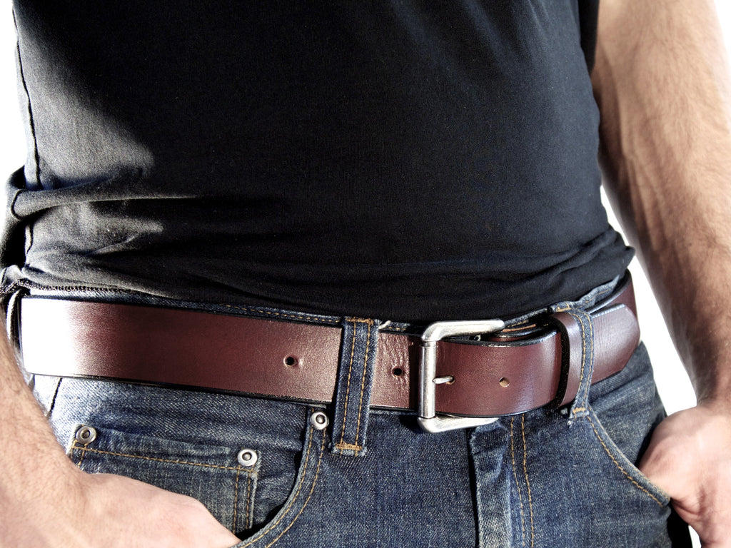 Brown Leather Belt | Cognac Brown | Marakesh Leather