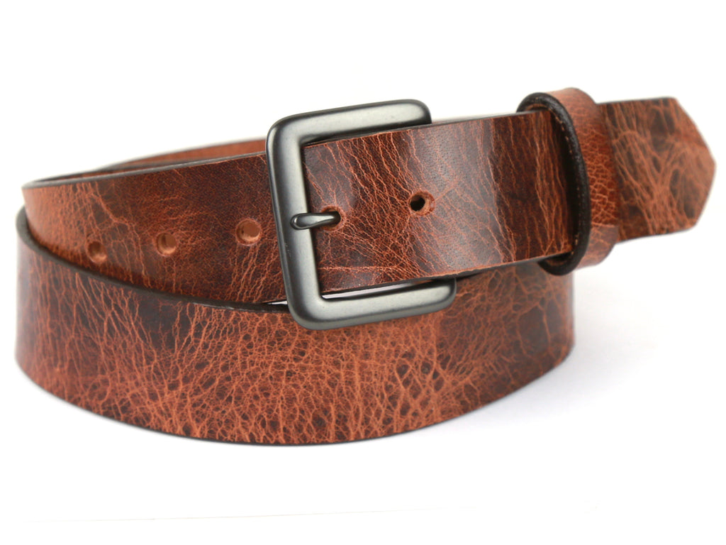 tan brown leather belt