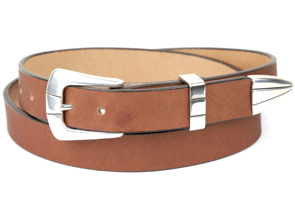 Modern 3 Piece Buckle Set | Handmade in Seattle | Marakesh Leather