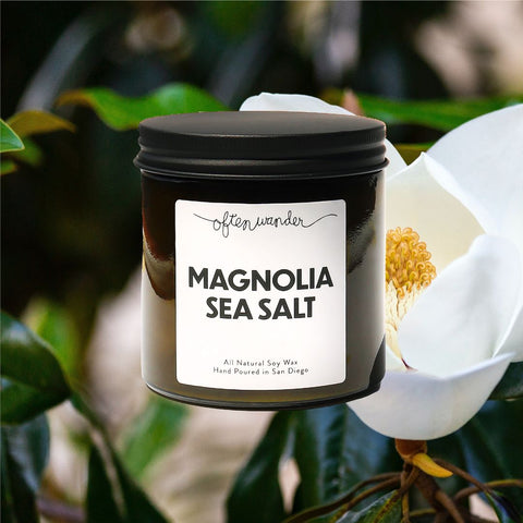 Magnolia Sea Salt Spring Signature Candle