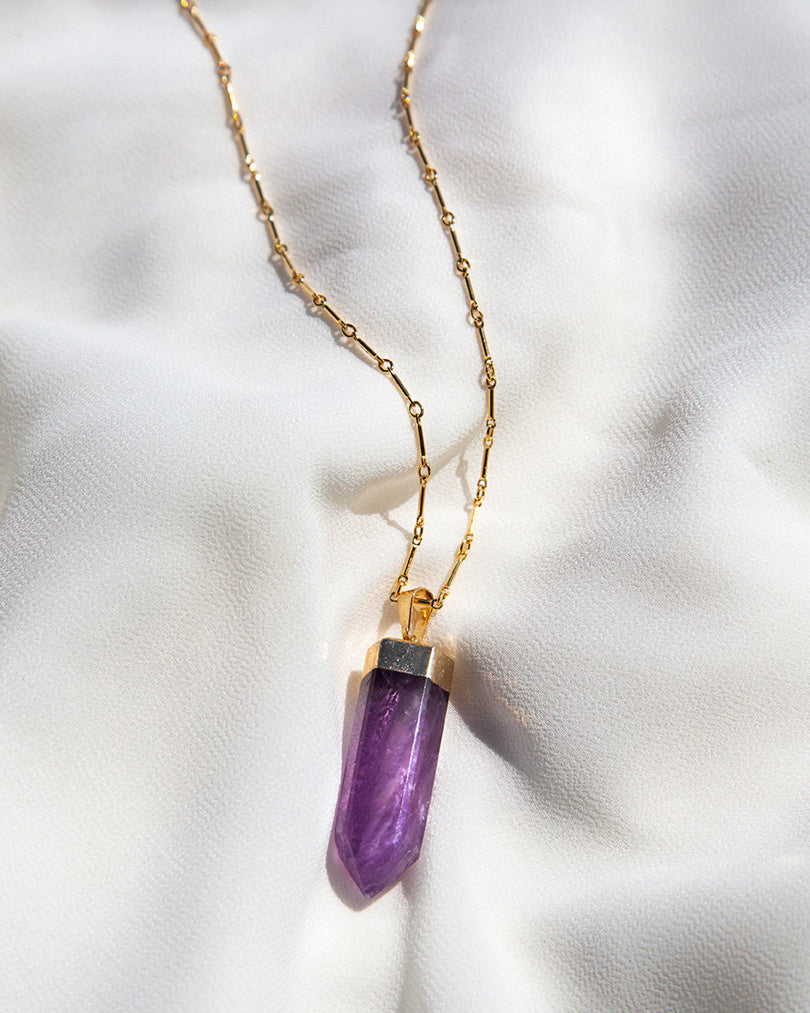 amethyst necklace