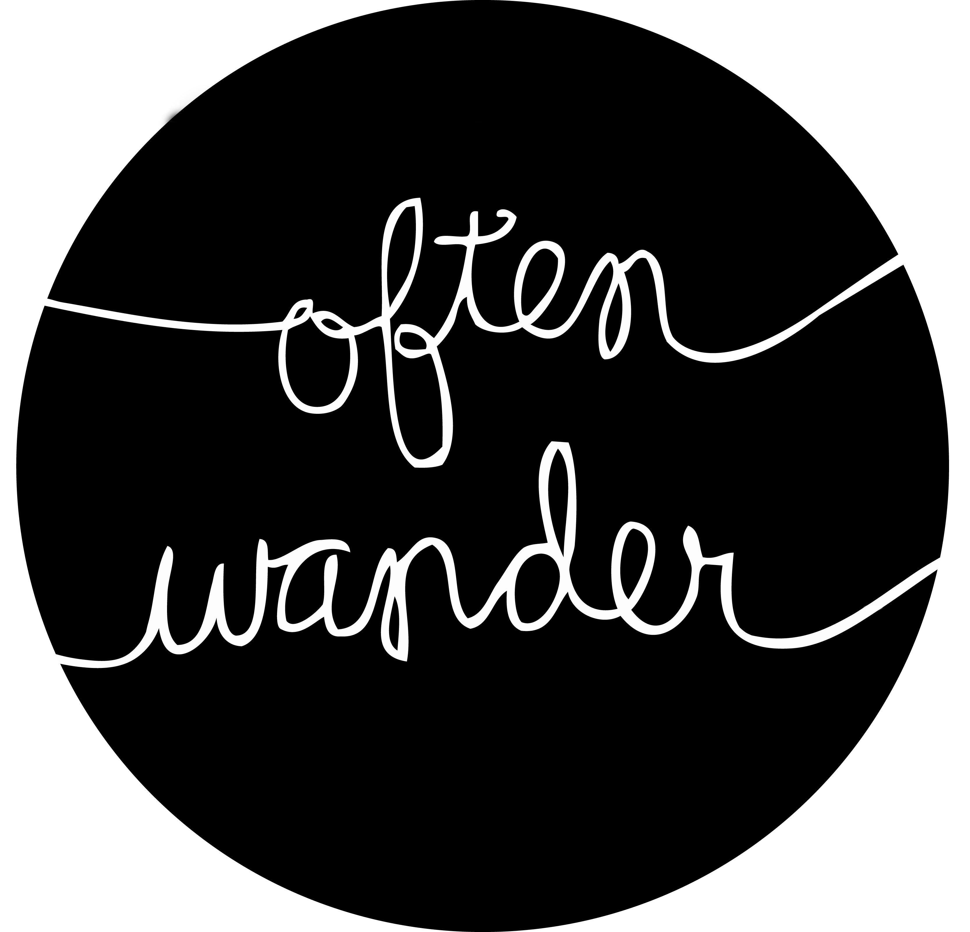 New! Often Wander Sticker