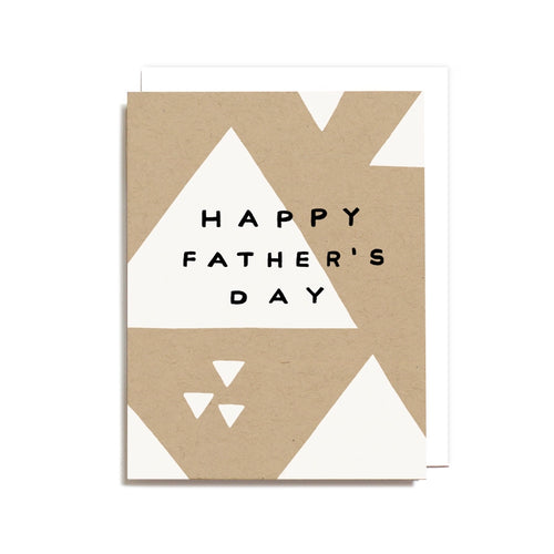 Triangle Father's Day | Note Card | Worthwhile Paper
