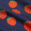 Strawberries Woven Puff Sleeve Dress