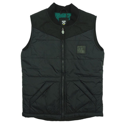 Opt for clothes that are easy to remove, such as this zip-up lined vest by Alphabet Soup.