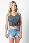 Inji Dusty Denim Shorts (Womens) Shorts - lincolnstreetwatsonville Cool Kids Clothes