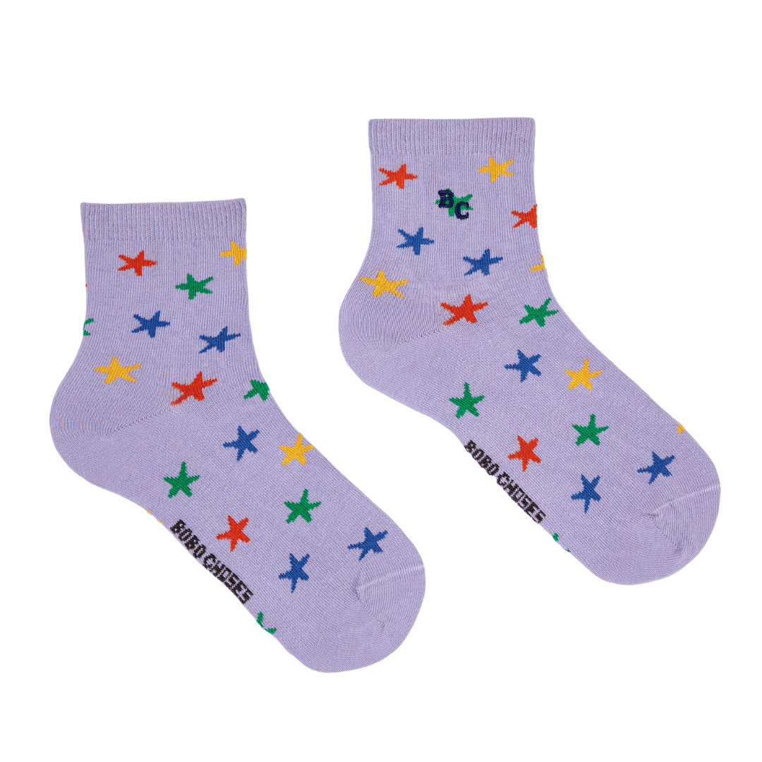Stars All Over Short Socks