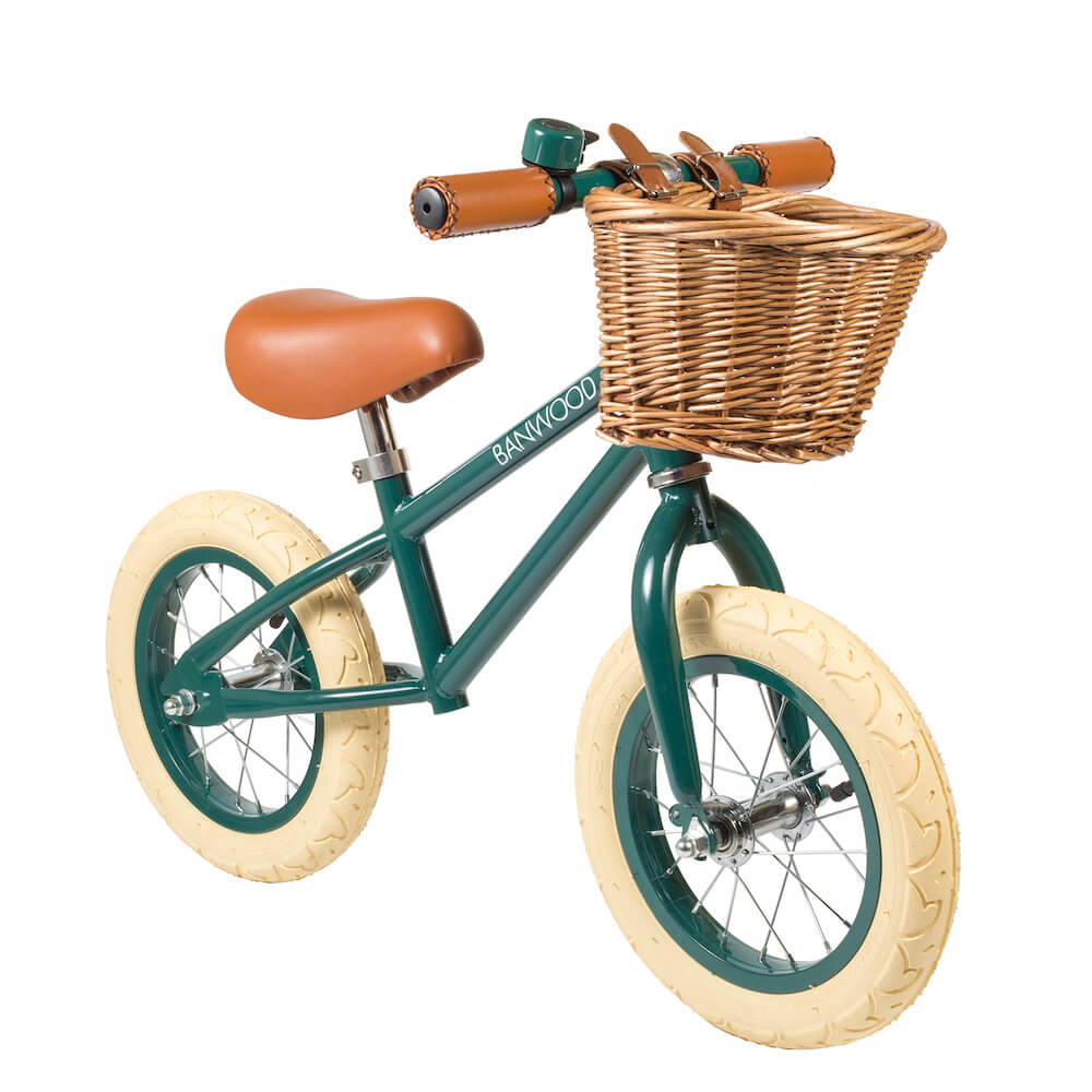 Banwood First Go Balance Bike Dark Green | lincolnstreetwatsonville Shop