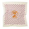 Crywolf Supersized Square Towel Lilac Checkered | lincolnstreetwatsonville
