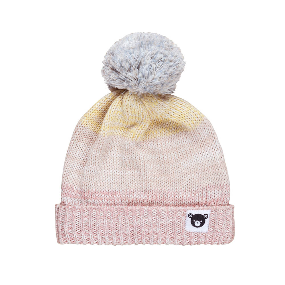 Huxbaby Rainbow Stripe Knit Beanie | rundreisetipps