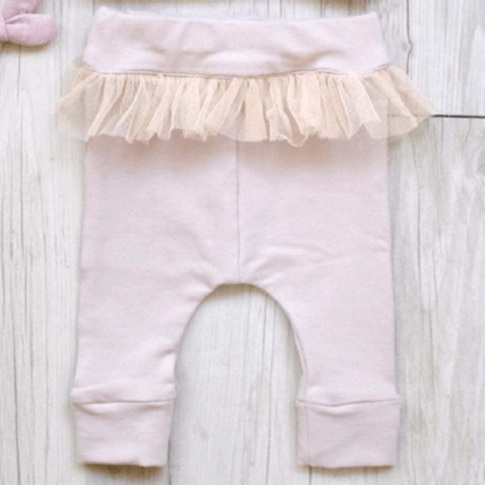 Lupine & Luna Giselle Harem Leggings - Ballet Pink Pants - lincolnstreetwatsonville Cool Kids Clothes