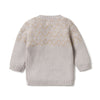 Knitted Fair Isle Jumper Nimbus Fleck