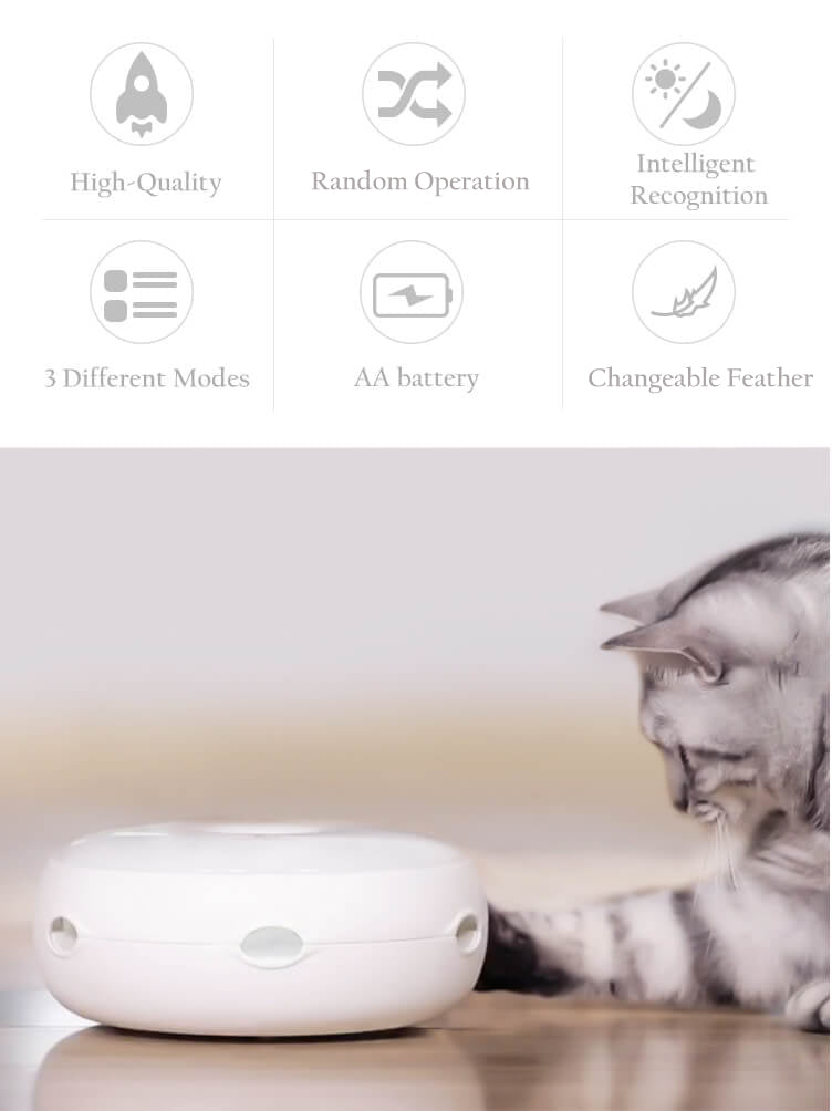 Smart Interactive cat toy homerun electronic cat toy ambush cat toy pop and play