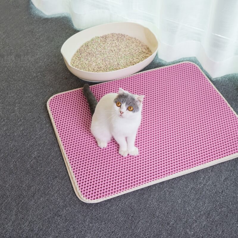 aipaws doule layer cat litter mat