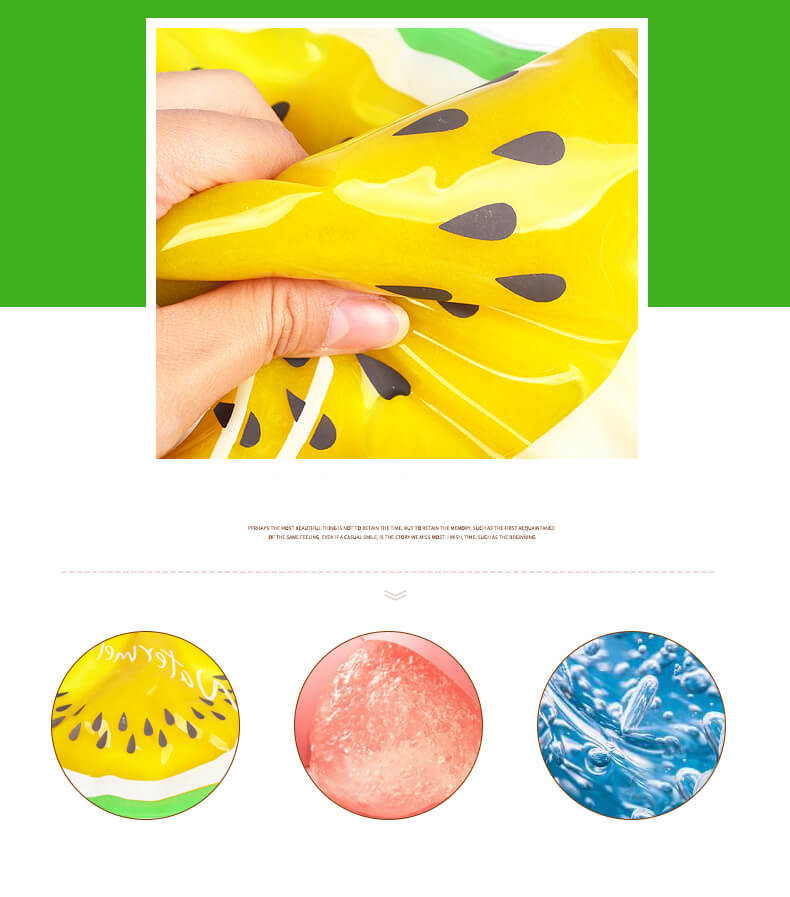 fruit round cooling pad for summer
