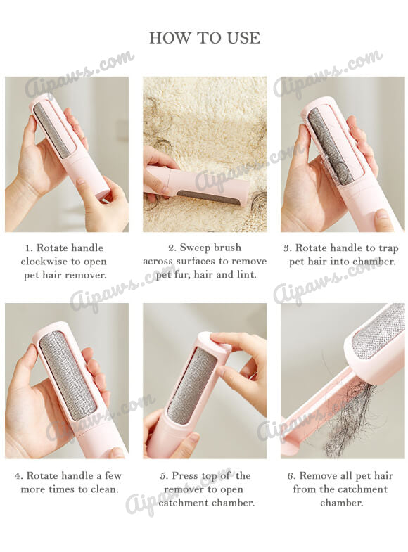 aipaws pet hair remover details