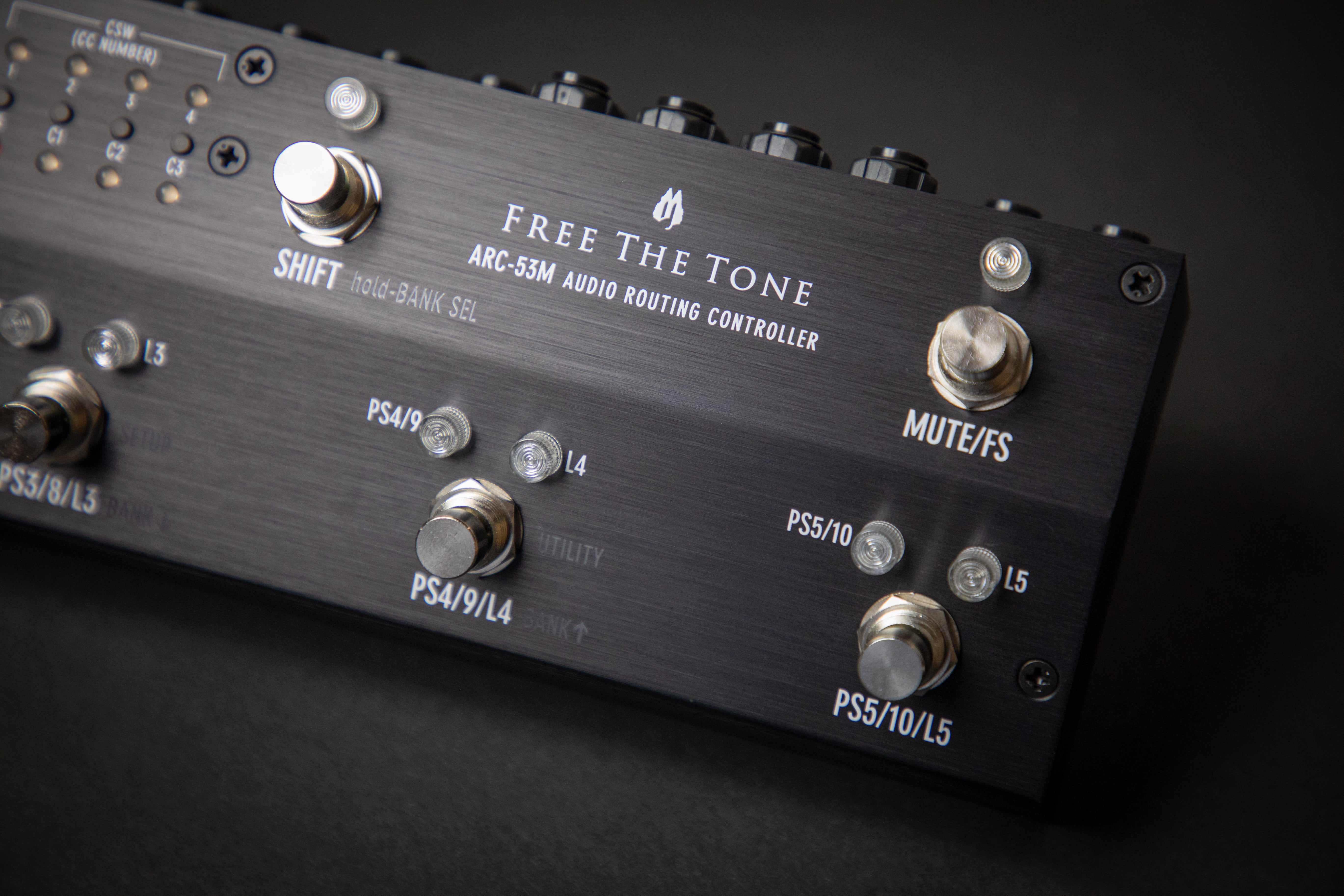 Free The Tone ARC-53M Black Audio Routing Controller