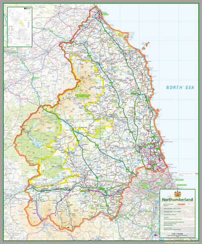 Northumberland County Map I Love Maps   1 654a2569 957a 41f7 94b4 61f13181e98a Large 