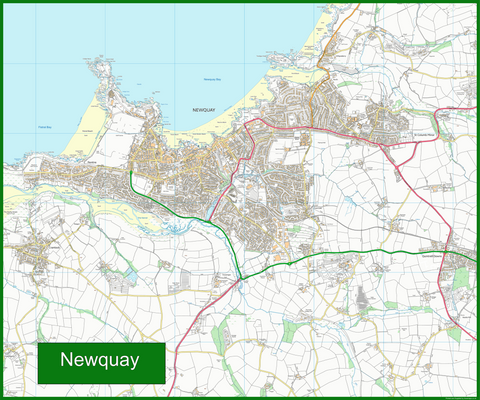 Newquay Street Coastal Area Map I Love Maps   1 8f6f4e44 7489 4650 Adff Fdf3392a9ac3 Large 