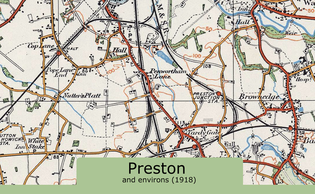 Preston County Map