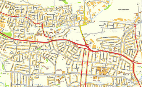 Southend on Sea Street Map | I Love Maps