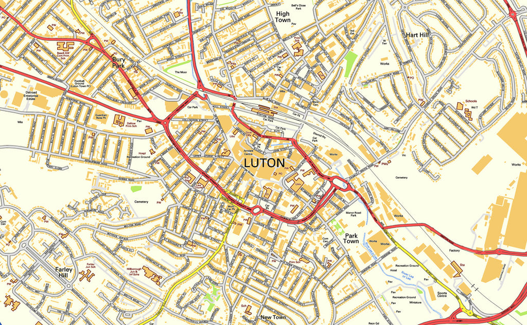 Luton Street Map I Love Maps   4 587c025f E239 416b 92f0 Fb99658200dd 1024x1024 