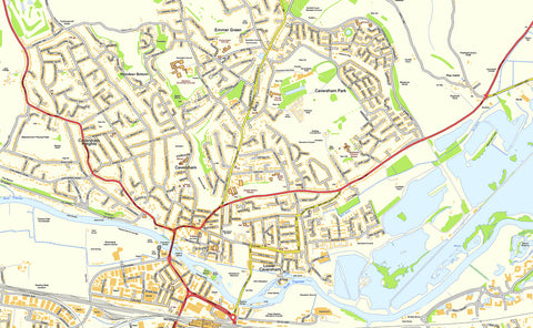 Reading Street Map | I Love Maps