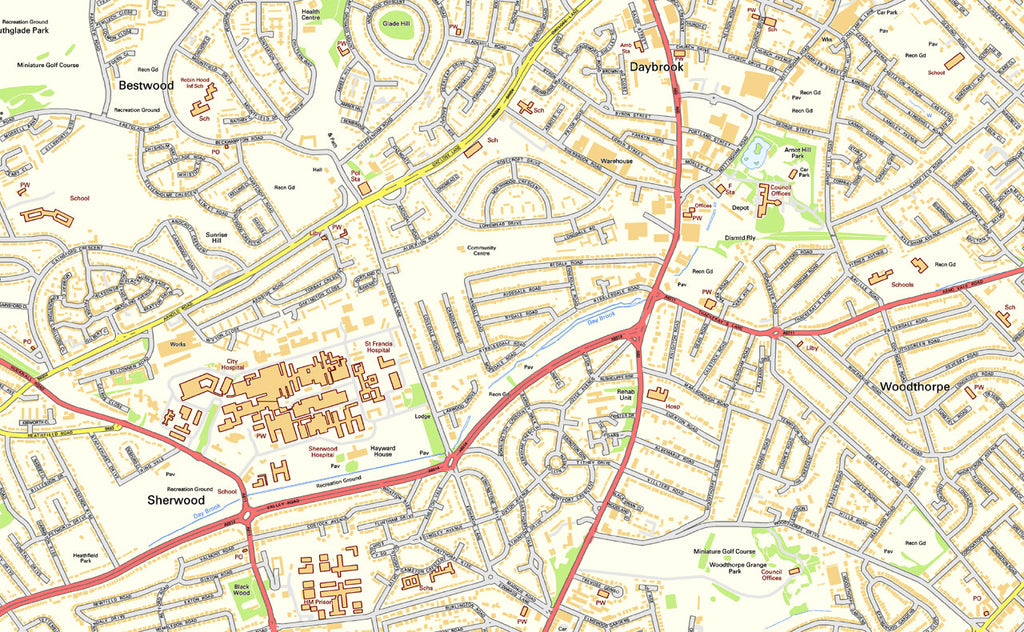 Nottingham Street Map I Love Maps   7 Bcf94f1d F65e 4585 Bdaf E7ddb876d23d 1024x1024 