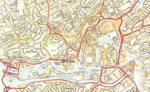 map bristol street