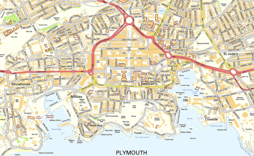 Plymouth Street Map I Love Maps   8 6d796460 1804 4044 89df 4928585c4420 1024x1024 