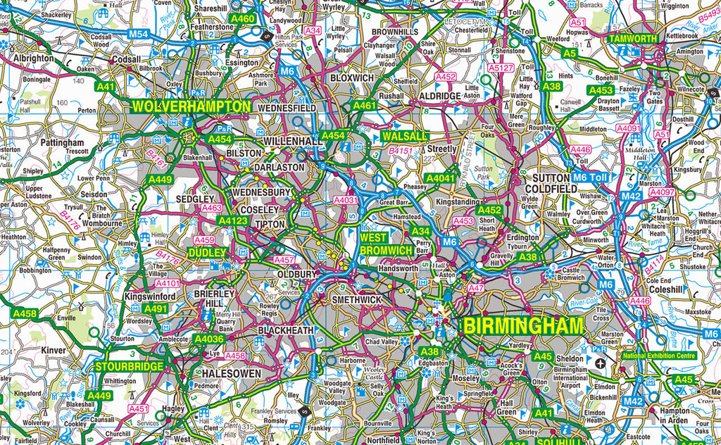 travel midlands route planner