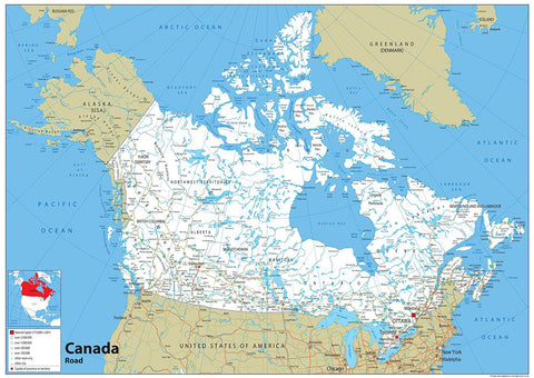 Canada Road Map | I Love Maps