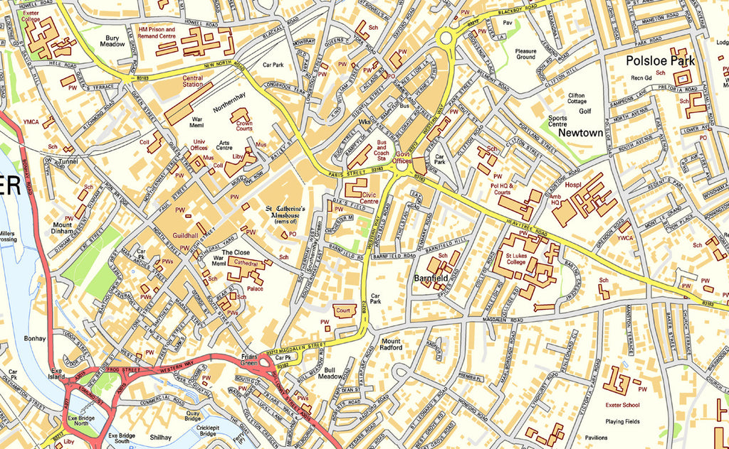 Exeter Street Map I Love Maps   9 5099b620 61f8 46fb 841b 63091834d995 1024x1024 