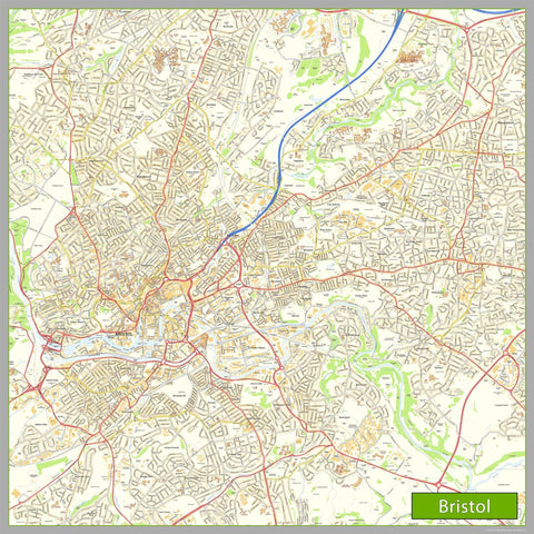 bristol map street