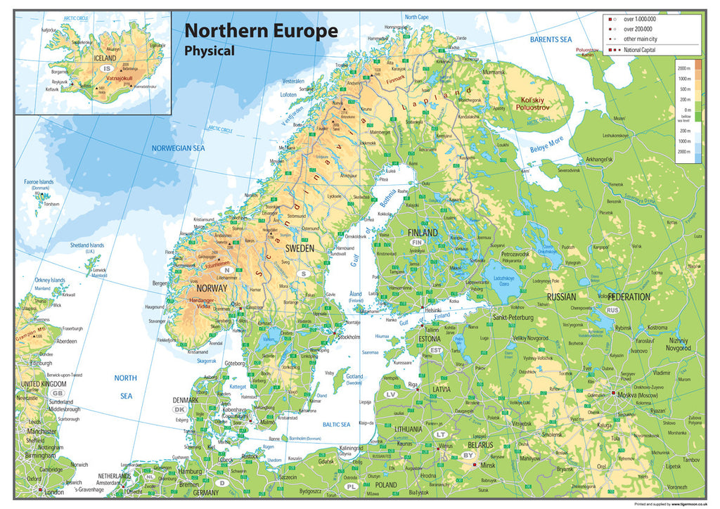 minecraft northern europe map