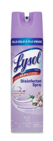 Lysol Disinfecting Spray Early Morning Breeze 0695