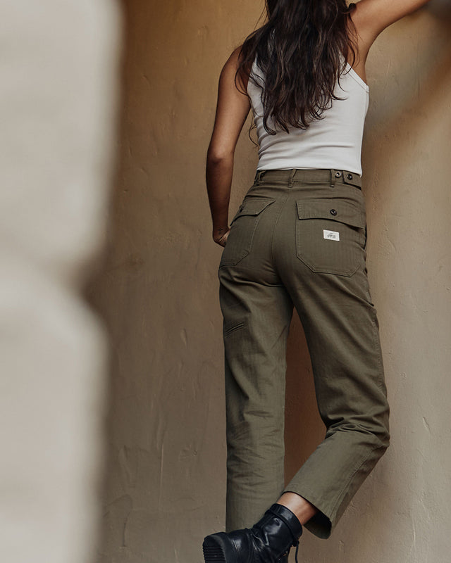 Women's Woodland Camo Fatigue Pants