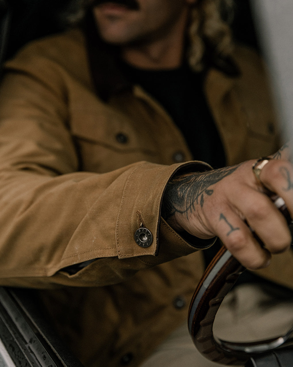 Wayfare Waxed Canvas Jacket - Tan