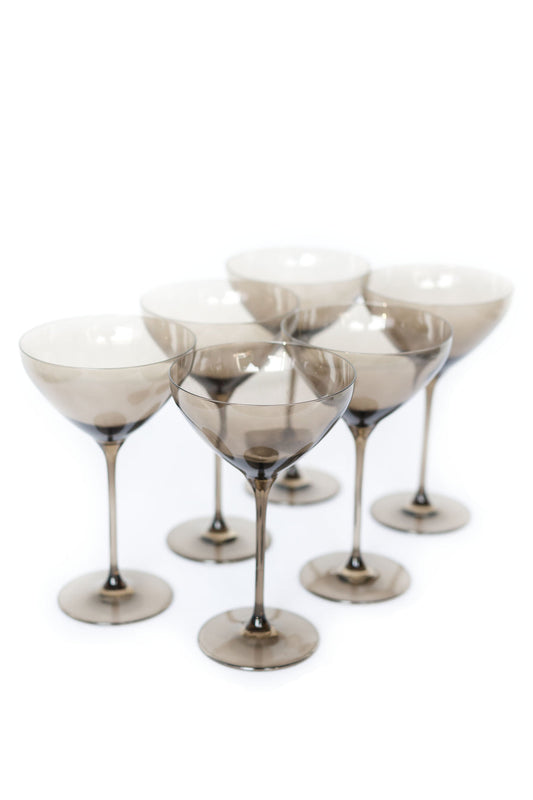 Estelle Colored Martini Glass - Set of 6 {Amethyst} – Estelle Colored Glass