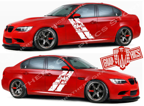 Graphics Line Sticker Vinyl Stripes For BMW M5 bmw m vinyl stripes