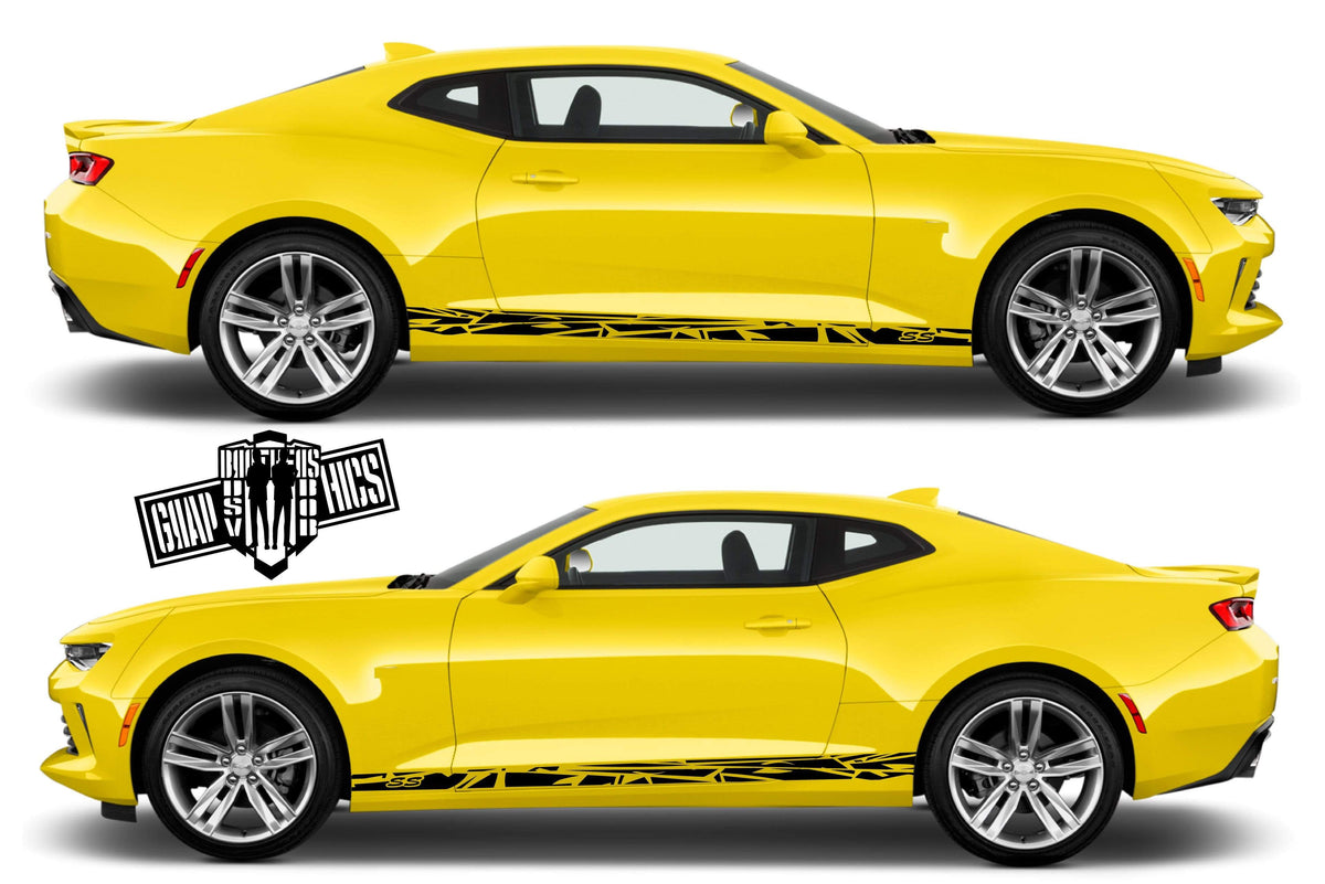 Descubrir 32+ imagen camaro vinyl graphics