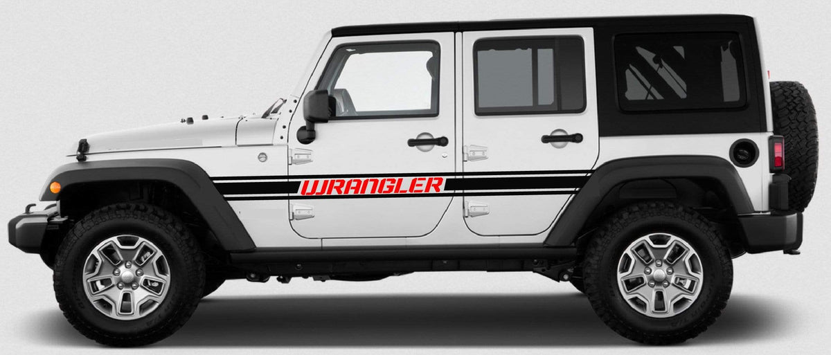 new 2 colors Design Graphic Stickers Compatible with Jeep Wrangler –  Brothers Graphics