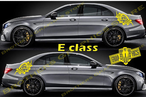 Vinyl Decal Stickers For Mercedes-Benz E-CLASS – Brothers Graphics